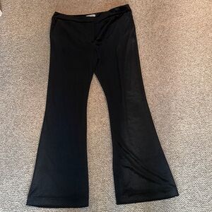 Calvin Klein Black Velvet Pants